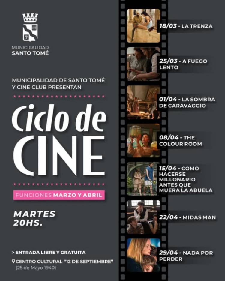 Comienza una nueva temporada del Ciclo de Cine