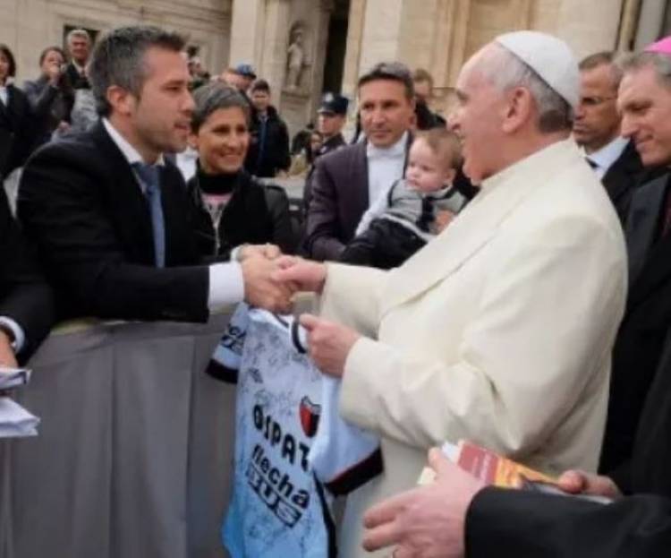 Papa Francisco: "En Santa Fe siempre fui más hincha de Colón que de Unión"
