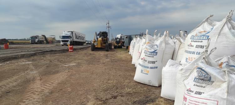 Vialidad Naiconal trabaja en la RN 34 entre Ataliva y Sunchales