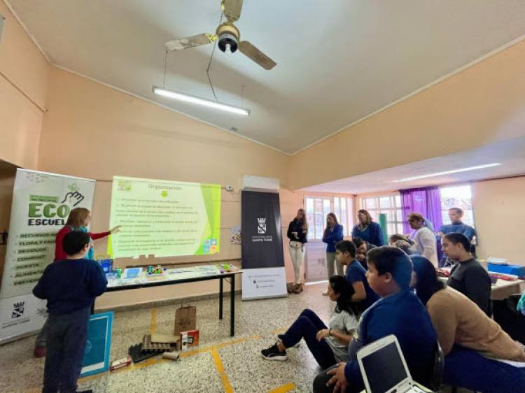Se lanzó el Programa Eco Escuelas Especiales en Santo Tomé