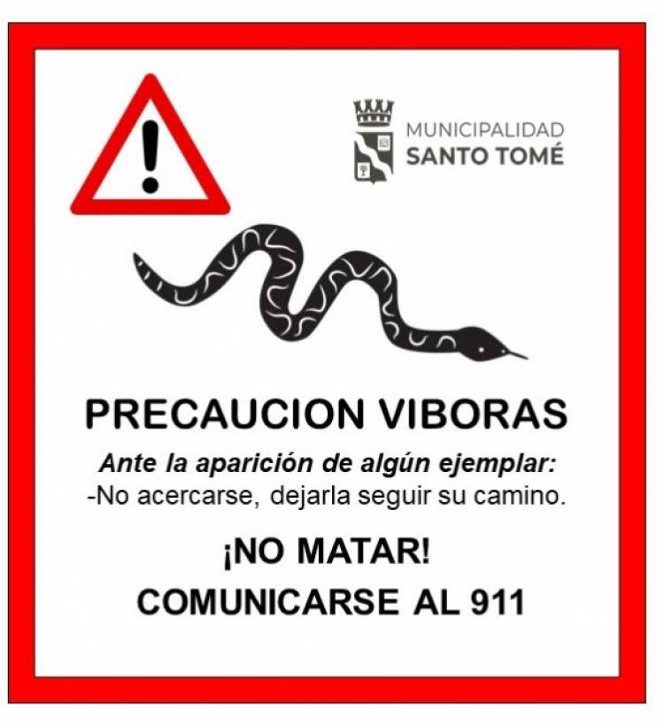 Protocolo ante avistamientos o mordeduras de serpientes