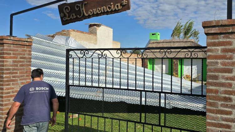 El Gobierno de Santa Fe asiste a las localidades afectadas por las fuertes tormentas