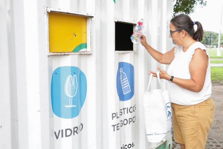 Santa Fe Recicla: se juntaron 1.820 kilos de residuos secos en solo una jornada