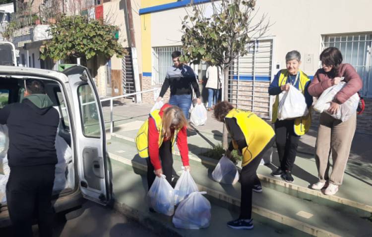 Acción Social articula esfuerzos en barrio Los Hornos
