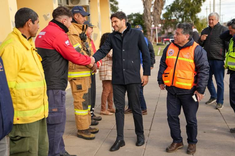 Pullaro en Vera: “La ciudad se recupera de la mejor manera posible gracias a las obras que Provincia llevó adelante”
