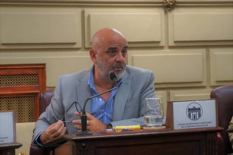 El diputado Fabián Palo Oliver presente en el juicio contra Donadello