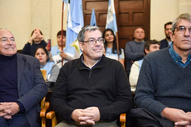 Germán Martinez acompañó la presentación de la Ley de Financiamiento Universitario