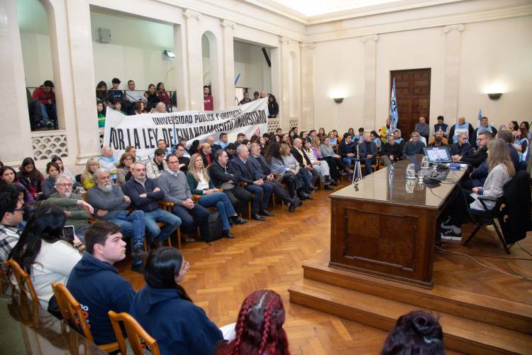 Ante legisladores nacionales Rectores presentaron proyecto de Ley de Financiamiento Universitario