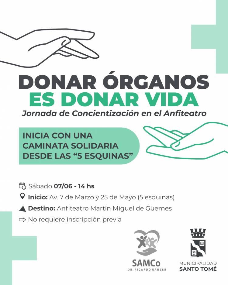 Donar órganos es donar vida