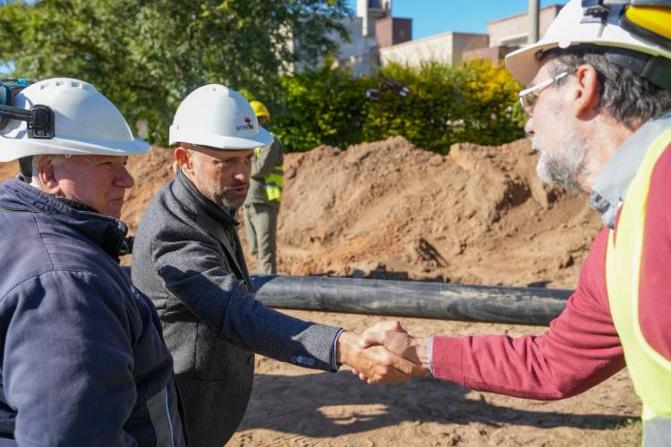 El Gasoducto Metropolitano tiene casi 80?avance: “Es una de las obras más importantes que estamos llevando adelante”