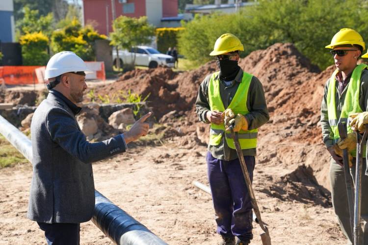 El Gasoducto Metropolitano tiene casi 80?avance: “Es una de las obras más importantes que estamos llevando adelante”