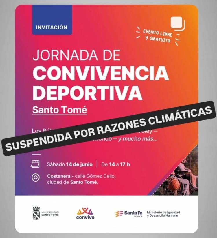 Jornada de Convivencia Deportiva