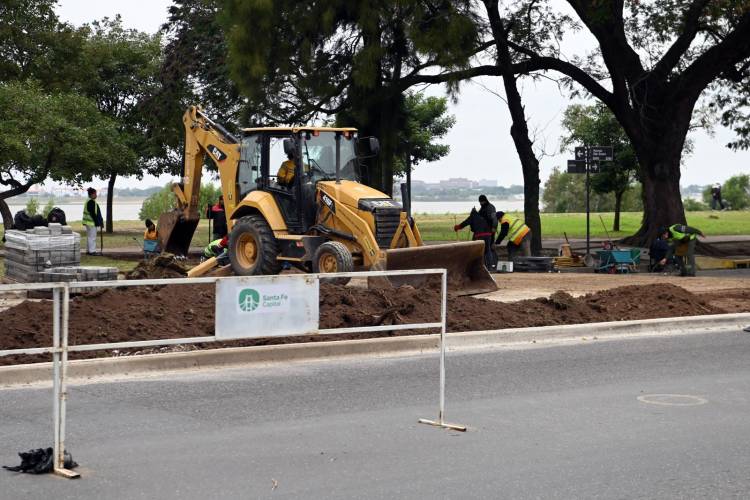 Con un 90?avance, se ultiman los detalles del tercer manda peatón en la Costanera