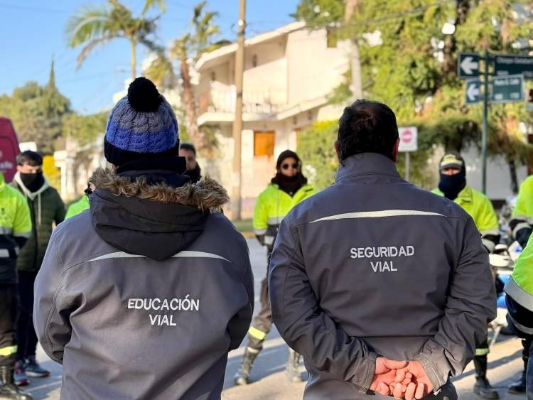 Inspectores de Tránsito se capacitaron en Conducción Segura de Motos