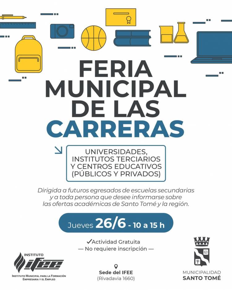 Se viene la Feria Municipal de Carreras