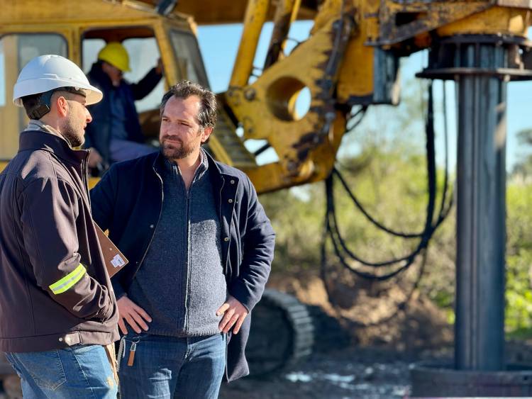Nuevo Puente Santa Fe-Santo Tomé: Comenzó la Colocación de los Pilotes