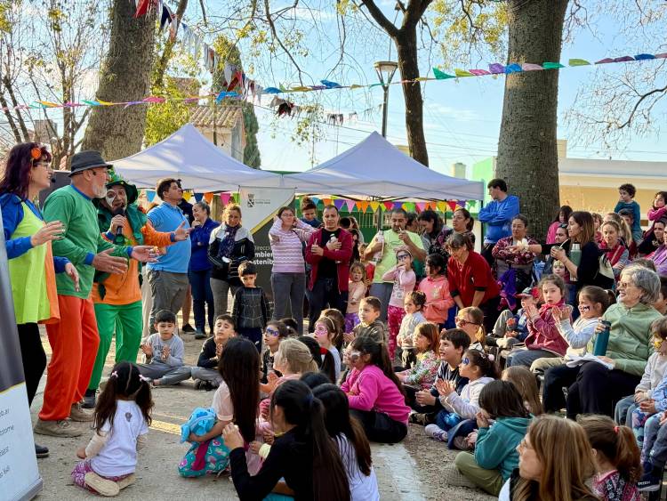 Continúan las “Siestas Divertidas” en la  plaza General Belgrano