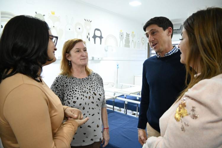 La sala de internación del Samco de Santo Tomé reabrió con habitaciones renovadas*