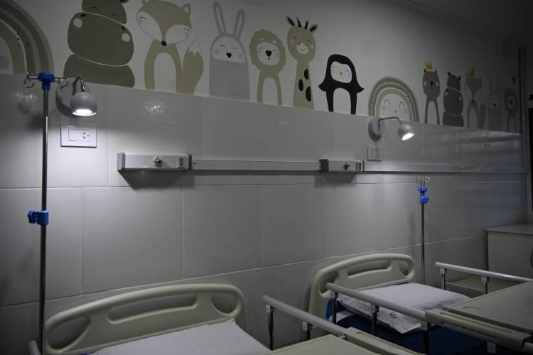 La sala de internación del Samco de Santo Tomé reabrió con habitaciones renovadas*