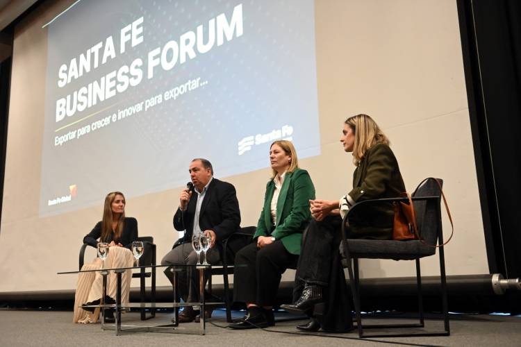 Santa Fe al mundo: Poletti participó de la presentación del Business Forum 2025