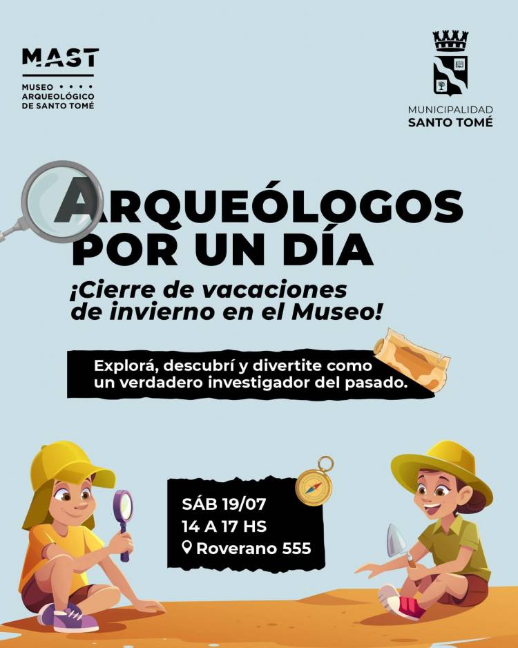 La Municipalidad invita a vivir una experiencia única en el Museo Arqueológico