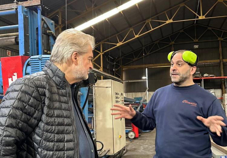 El Diputado Roberto Mirabella mantiene sus recorridas por la Provincia de Santa Fe