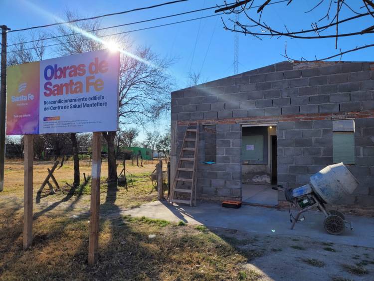Comenzaron las obras de refacción en el Centro de Salud de Montefiore