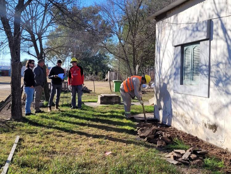 Comenzaron las obras de refacción en el Centro de Salud de Montefiore