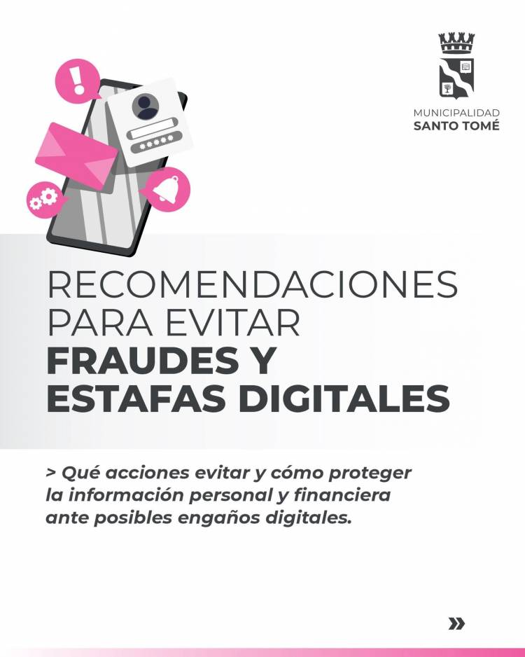 Recomendaciones para prevenir estafas digitales