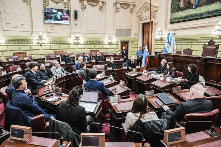 Reuniones con representantes de ex combatientes de Malvinas, cooperativas, colegios profesionales y derechos humanos