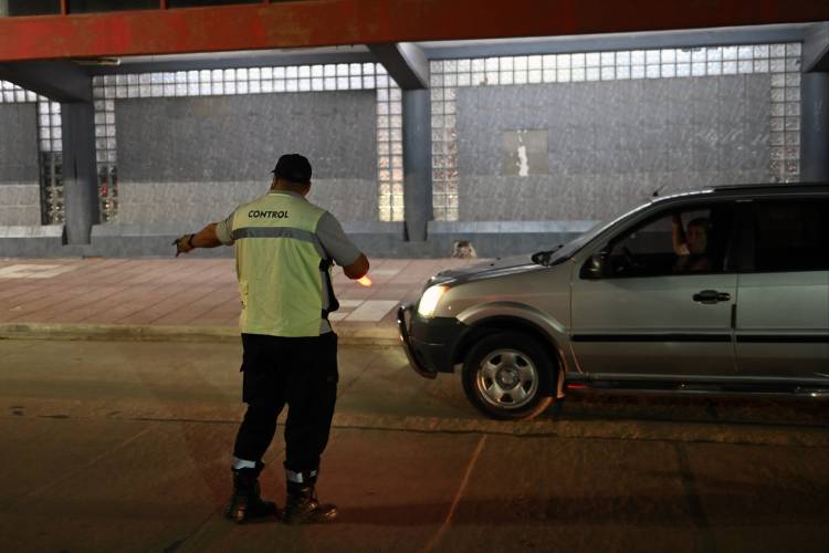 Se retuvieron más de 80 vehículos en infracción durante el fin de semana