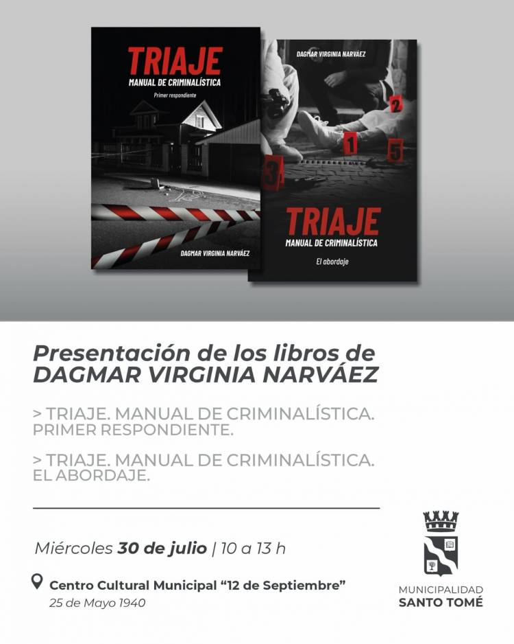 Presentación de libros de Dagmar Virginia Narváez en el Centro Cultural Municipal