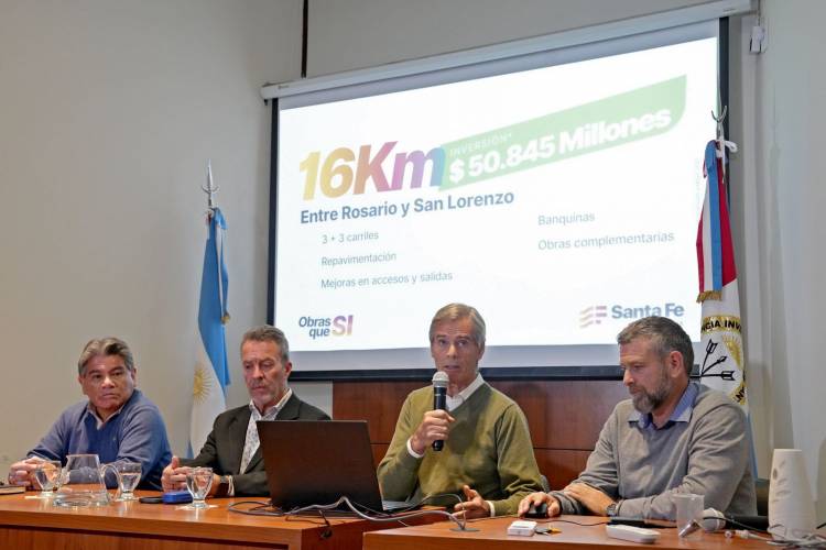 Autopista Rosario-Santa Fe: avanzan las obras del tercer carril y disponen medidas para mantener el flujo vehicular