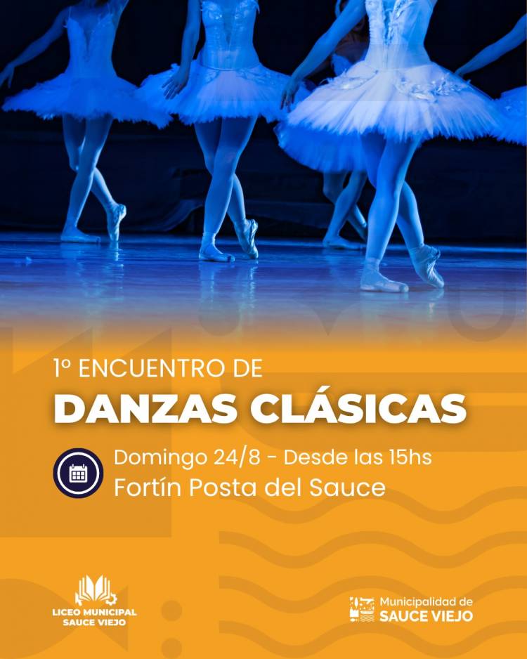 Primer encuentro de danzas clásicas del Liceo de Sauce Viejo