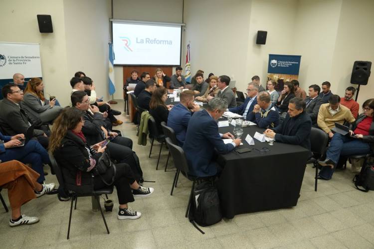 La Comisión de Régimen Municipal de la Convención Reformadora realizó una nueva reunión en la ciudad de Rosario