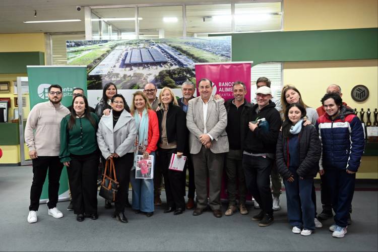 La Municipalidad afianza vínculos con el Banco de Alimentos y el Mercado de Abasto