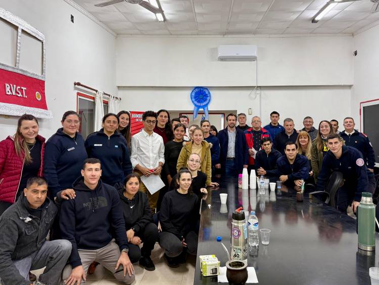 Quedó oficialmente habilitado el Cuartel de Bomberos Voluntarios de Santo Tomé