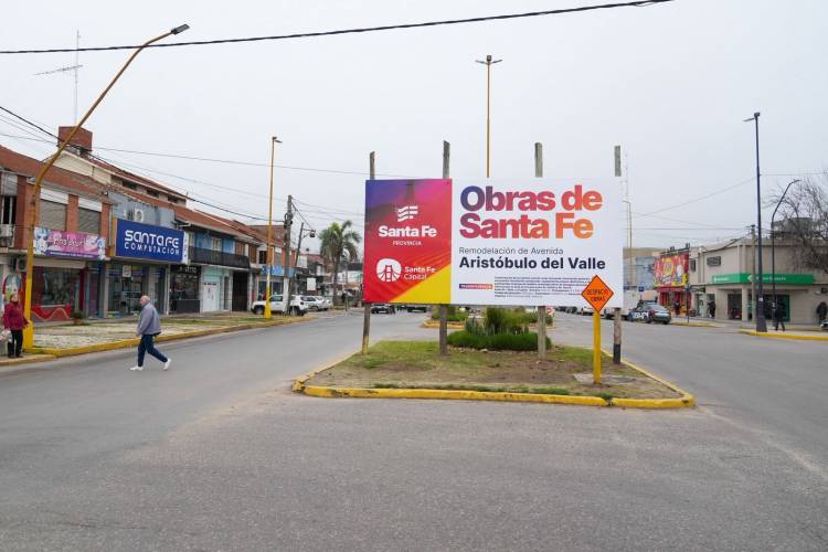 Acuerdo Capital: la pavimentación de calle Larrea y avenida Peñaloza entra en la etapa final