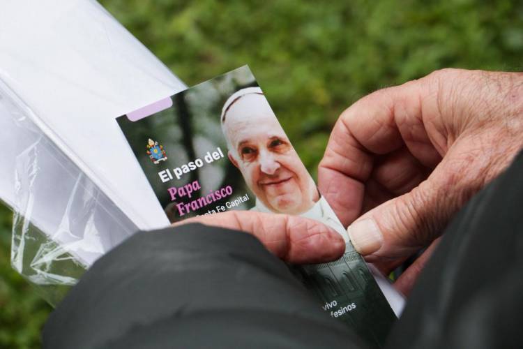 El intendente Poletti participó del homenaje al Papa Francisco