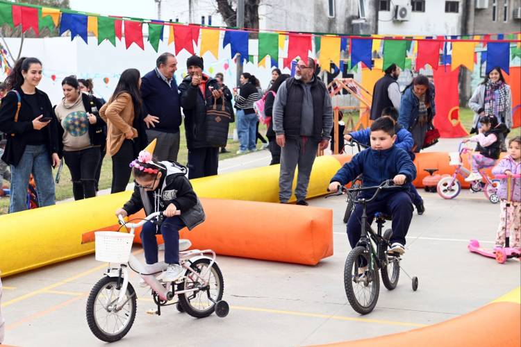 Jardines Municipales celebraron el Mes de las Infancias en barrio Chalet
