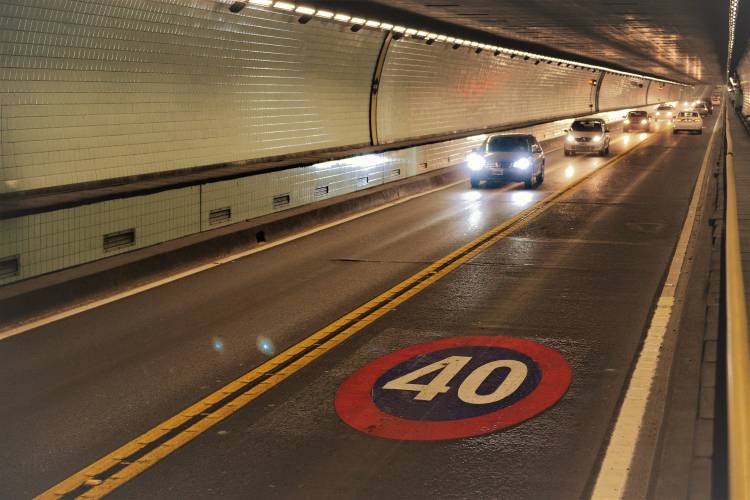 Comenzaron los trabajos de sellado de juntas en el Túnel Subfluvial