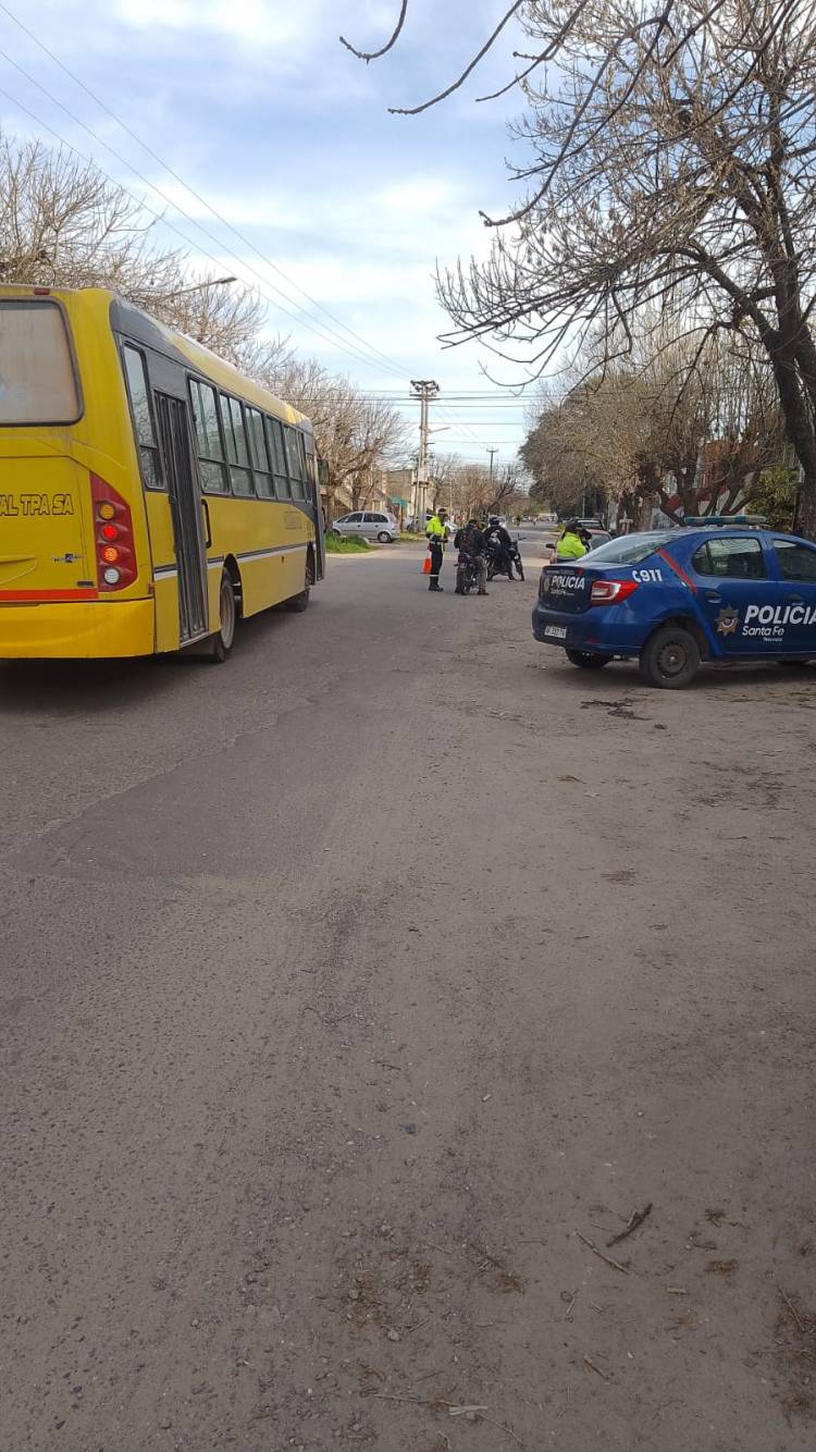Continúan los operativos de Seguridad Vial en Santo Tomé