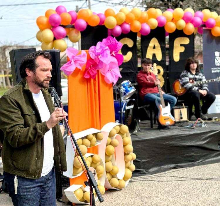 Santo Tomé celebró los 50 años del CAF N°28 con la inauguración de una nueva aula-taller