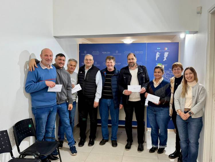 Encuentro de Alcides Calvo con presidentes comunales del dpto. Castellanos