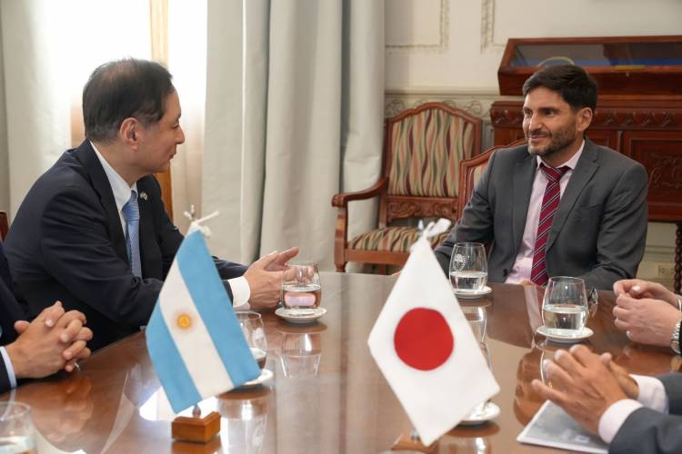 Pullaro recibió al embajador de Japón en Argentina