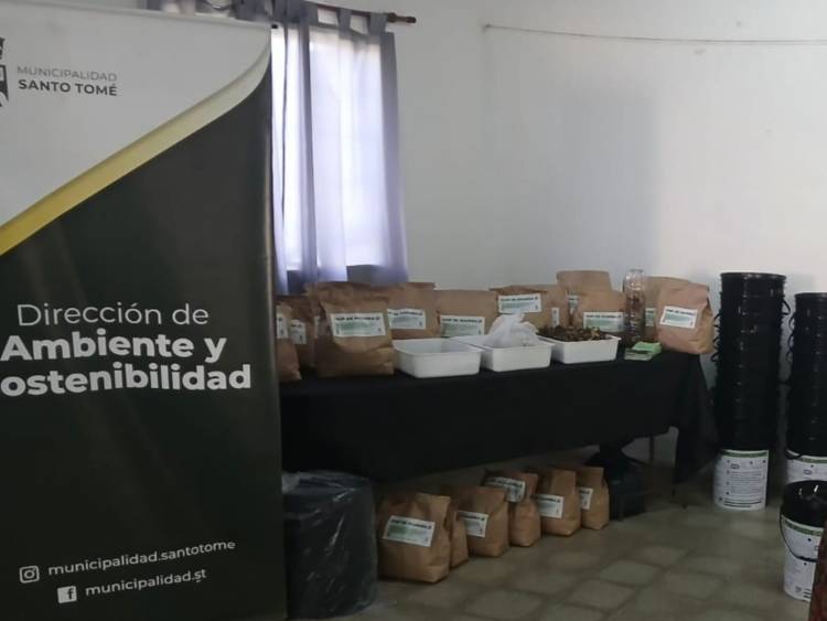 La Municipalidad continúa con los talleres de compostaje domiciliario