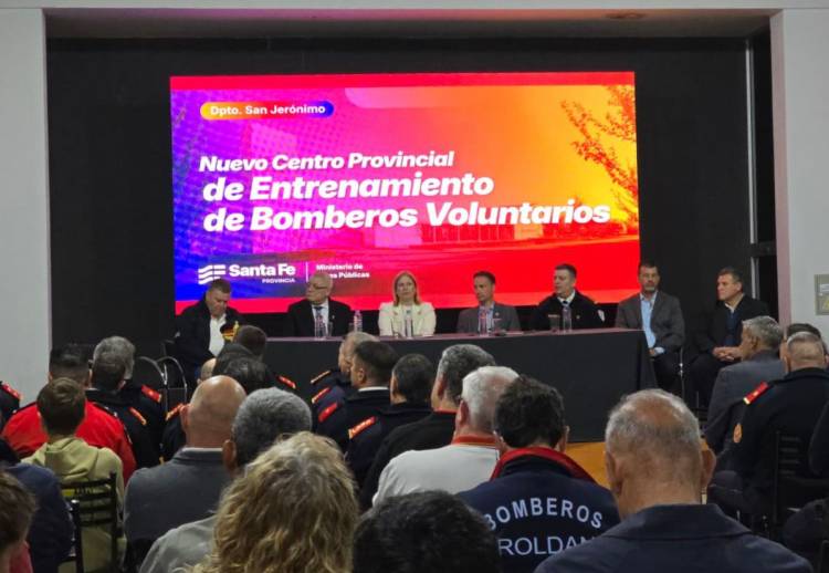 Scaglia: “Nuestros bomberos voluntarios tendrán las mejores instalaciones para capacitarse”
