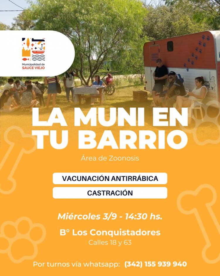 Jornada de cercanía en barrio Los Conquistadores