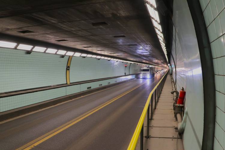 Puesta en valor del revestimiento en el Túnel Subfluvial