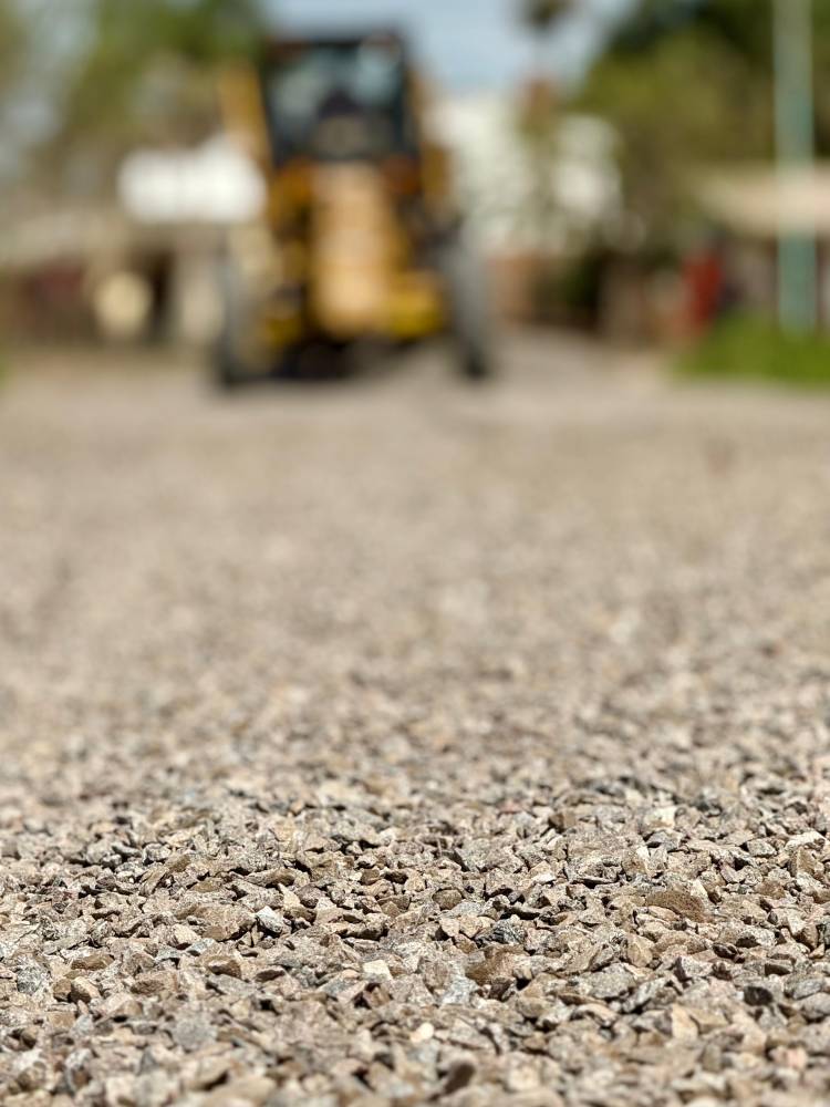 Continúa en marcha el Plan Intensivo de Mejorado Pétreo